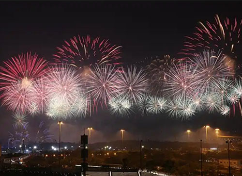 永修县焰火晚会